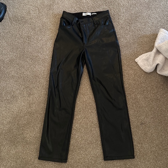 Abercrombie & Fitch Pants - Abercrombie Leather pants